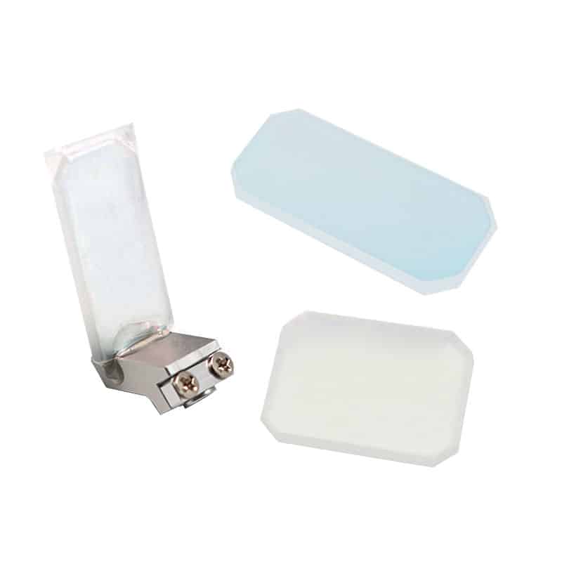 Hand-Held Welding Head Reflector Lens 30*14*2mm 22.5*17*2.9mm with Holder for QiLin CQWYHead Fiber Laser