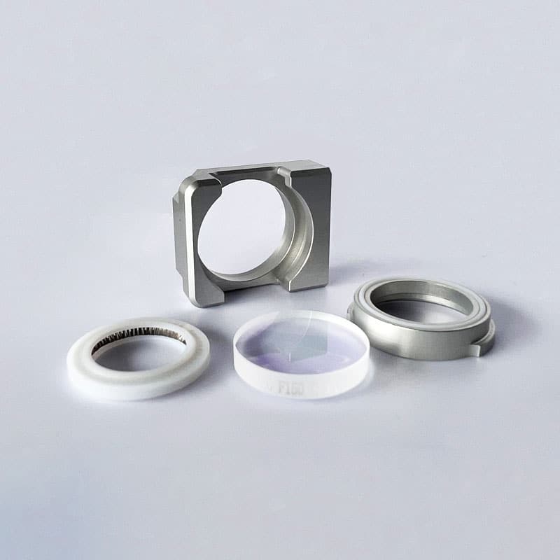Hand-Held Welding Head Reflector Lens 30*14*2mm 22.5*17*2.9mm with Holder for QiLin CQWYHead Fiber Laser - Image 6